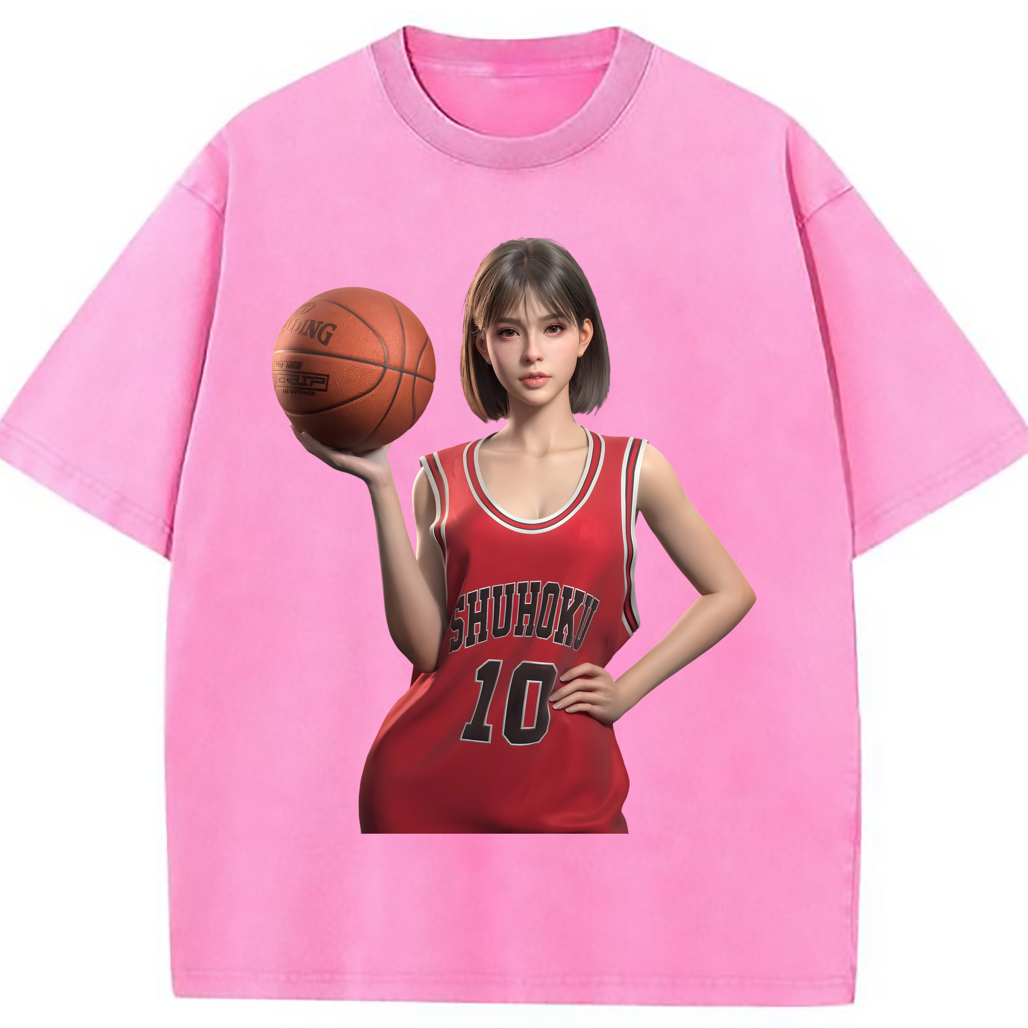 （画像用） SLAM DUNK／スラムダンク 綿100% ヴィンテージ風 半袖Tシャツ（フロントプリント）